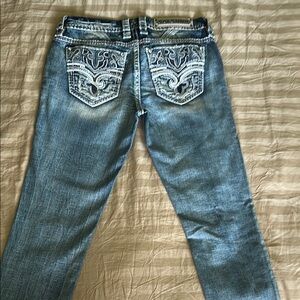 Rock Revival Blue Skinny Jeans